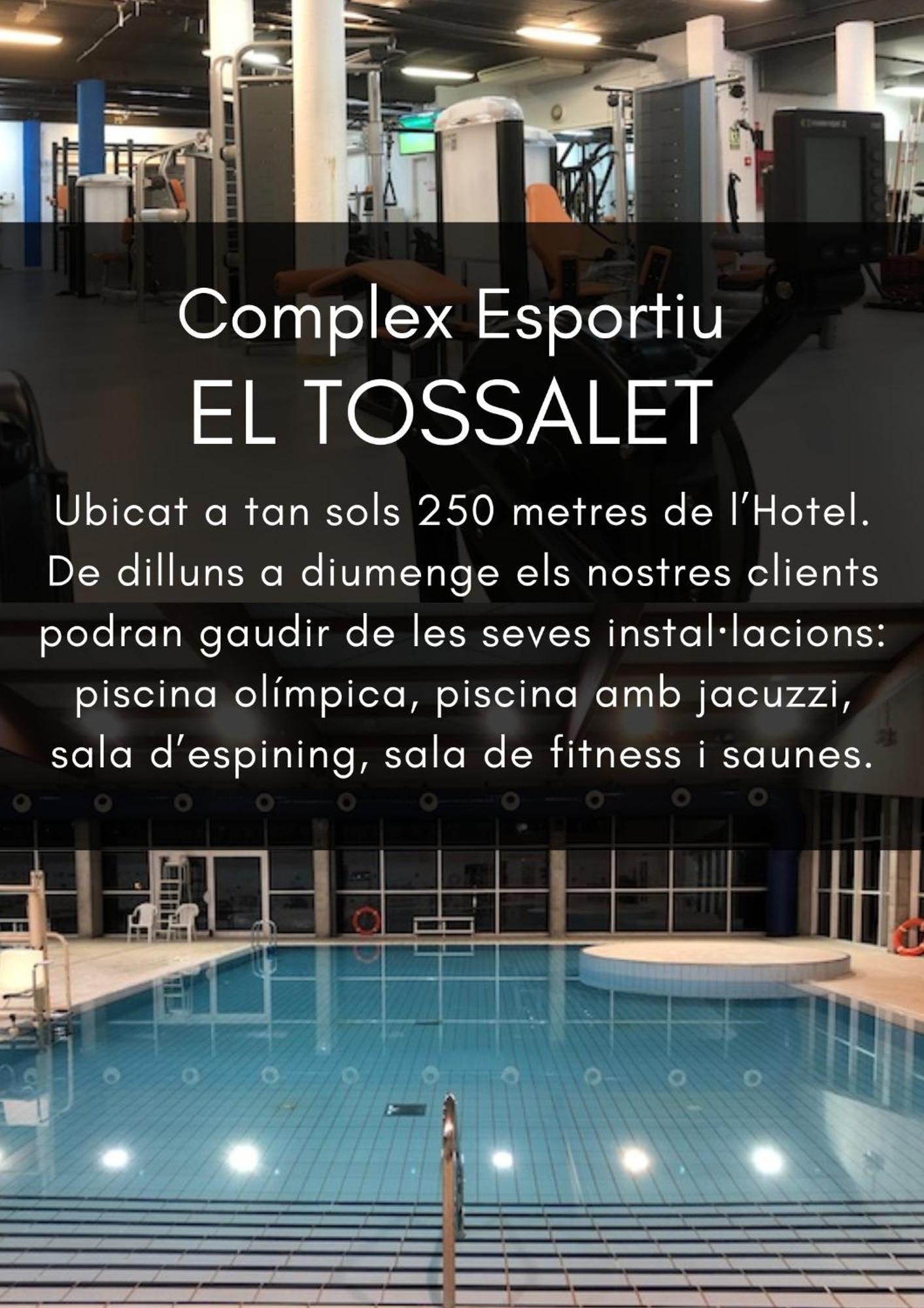 Hotel Estel Berga Bagian luar foto